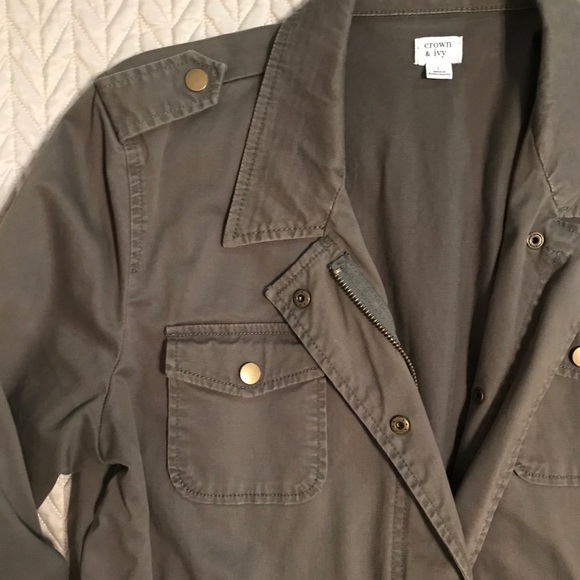 Crown & Ivy military jacket - Picture 2 of 6